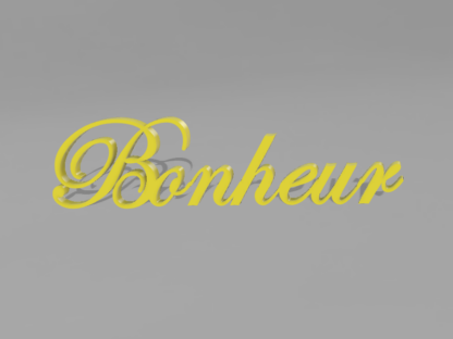 Bonheur JAUNE