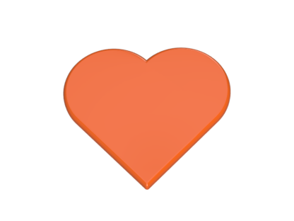 Coeur ORANGE