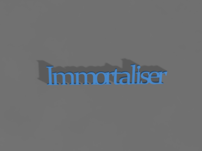 Immortaliser CYAN