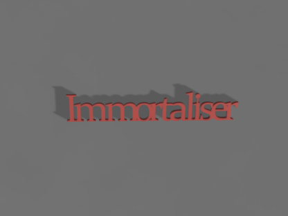 Immortaliser ROUGE