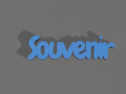 Souvenir CYAN