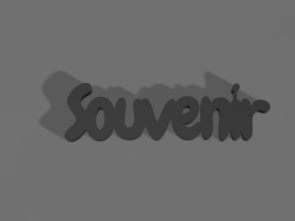 Souvenir NOIR