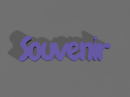 Souvenir VIOLET