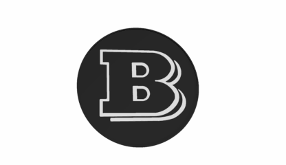 🏁 Sous-Verre Brabus en Relief – L’Accessoire Automobile d’Exception 🏁 – Image 6