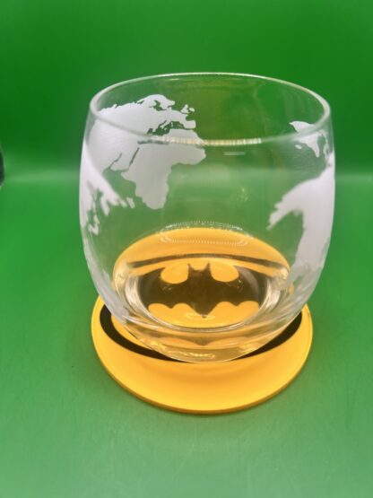 🦇 Dessous de verre Batman - Le Héros N° 1 de Vos Pauses Café🦇 – Image 3