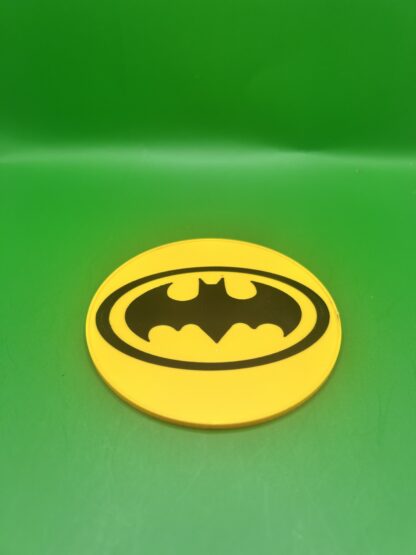 🦇 Dessous de verre Batman - Le Héros N° 1 de Vos Pauses Café🦇 – Image 2