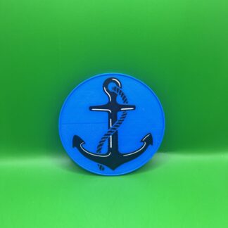 Dessous de Verre Ancre de Navire