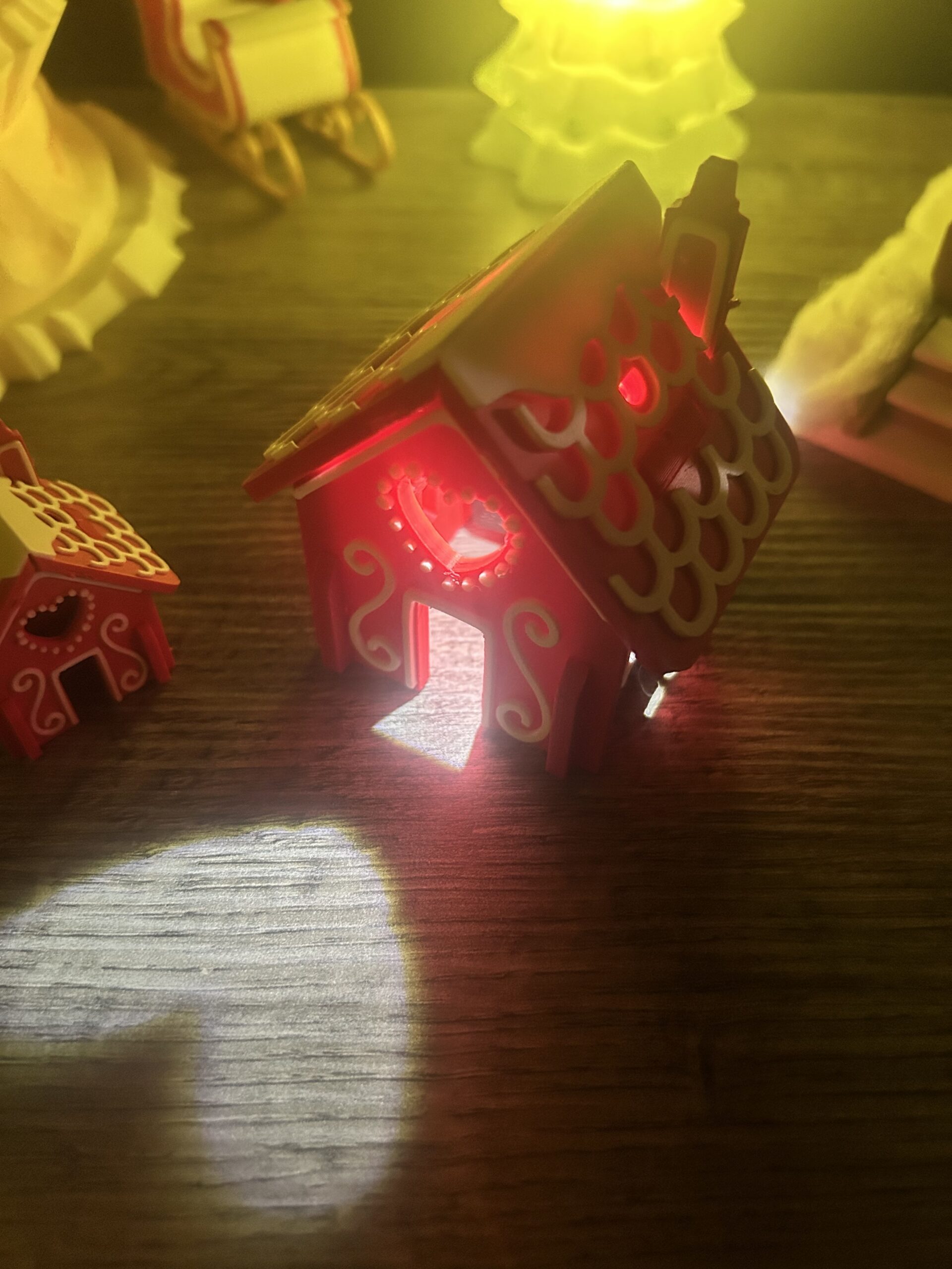 Maison de Noël Lumineuse