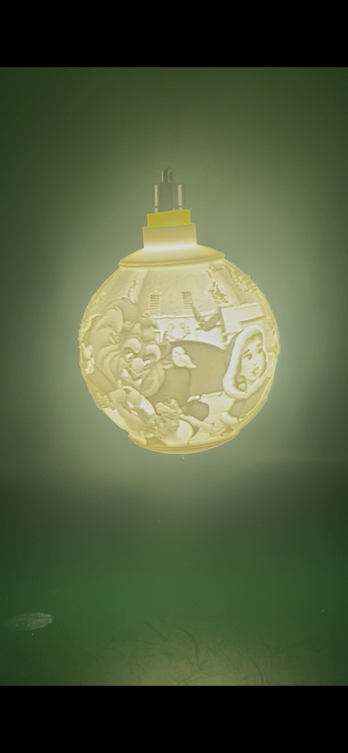 Boule Lumineuse La Belle et la Bête