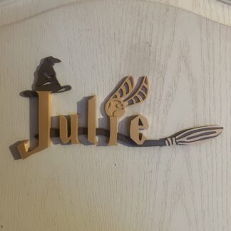 Prénom Mural Personnalisable – Thème Harry Potter