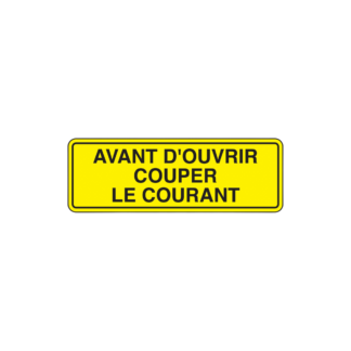 couper le courant