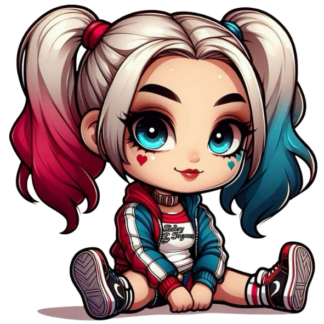 STICKER HARLEY QUINN 2