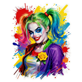 STICKER HARLEY QUINN 3