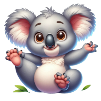 STICKER KOALA