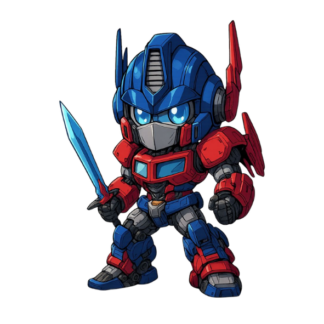 STICKER OPTIMUS PRIME