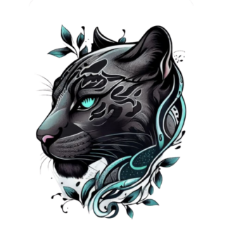 STICKER PANTHÈRE 2