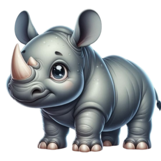 STICKER RHINOCÉROS